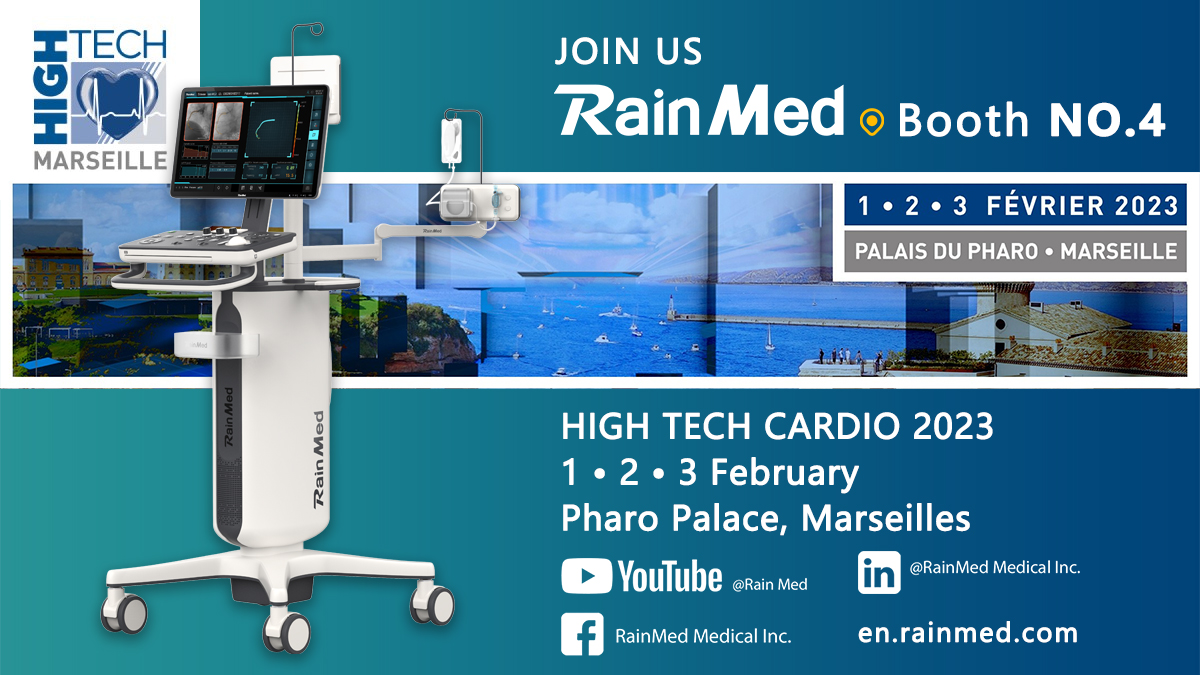 Successfully Concluded! RainMed Made a Stunning Appearance at High Tech Cardio 2023 Exhibition with Its Star Product caFFR